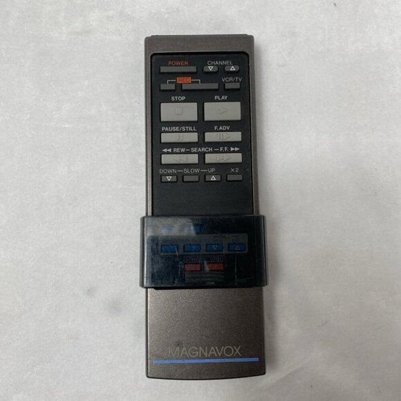 Vintage Magnavox VSQS0451 TV VCR Remote Control w/Slide M25-Made in Japan - Picture 2 of 11